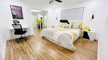 3 dormitorios, escritorio, wifi y ropa de cama