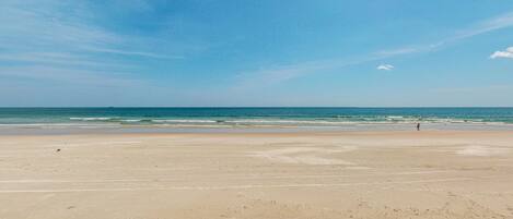 Aan het strand