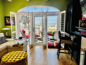 TV - Ocean-View Haven with Terrace Bliss (Long Beach)
