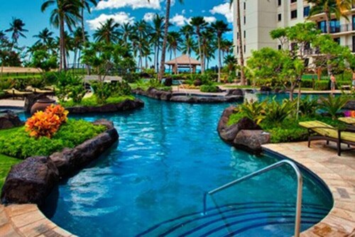 Spectacular 12th Floor Ko Olina Beach Villa. Luxury 3BR/3BA Ocean Views w/2 Free Parking Book 7 Nights in Sept and get 1 Night Free