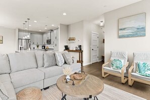 TV connectée, cheminée