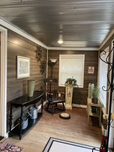 Charming two bedroom on the corner, newly renovated with a sweet porch. 