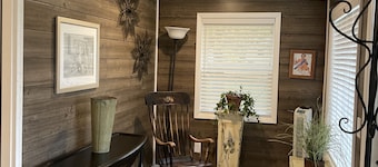 Charming two bedroom on the corner, newly renovated with a sweet porch.