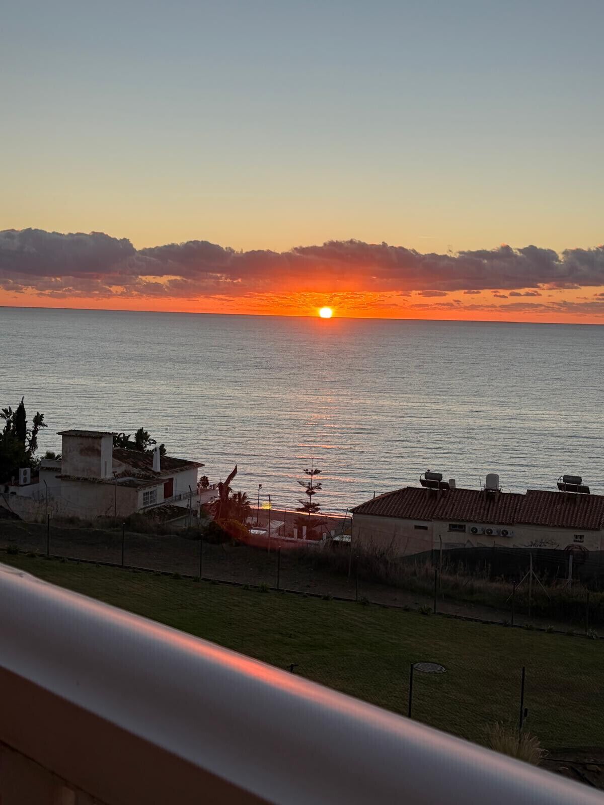 Udsigt fra overnatningsstedet