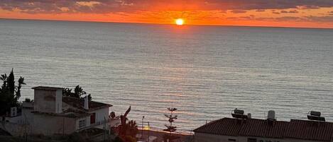 Utsikt fra overnattingsstedet