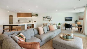TV - Executive Oceanside Apartment  (Mount Maunganui)