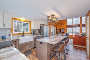 Interior - This chalet is a 3 bedroom(s), 2 bathrooms, located in Hedgesville, WV. (Hedgesville)