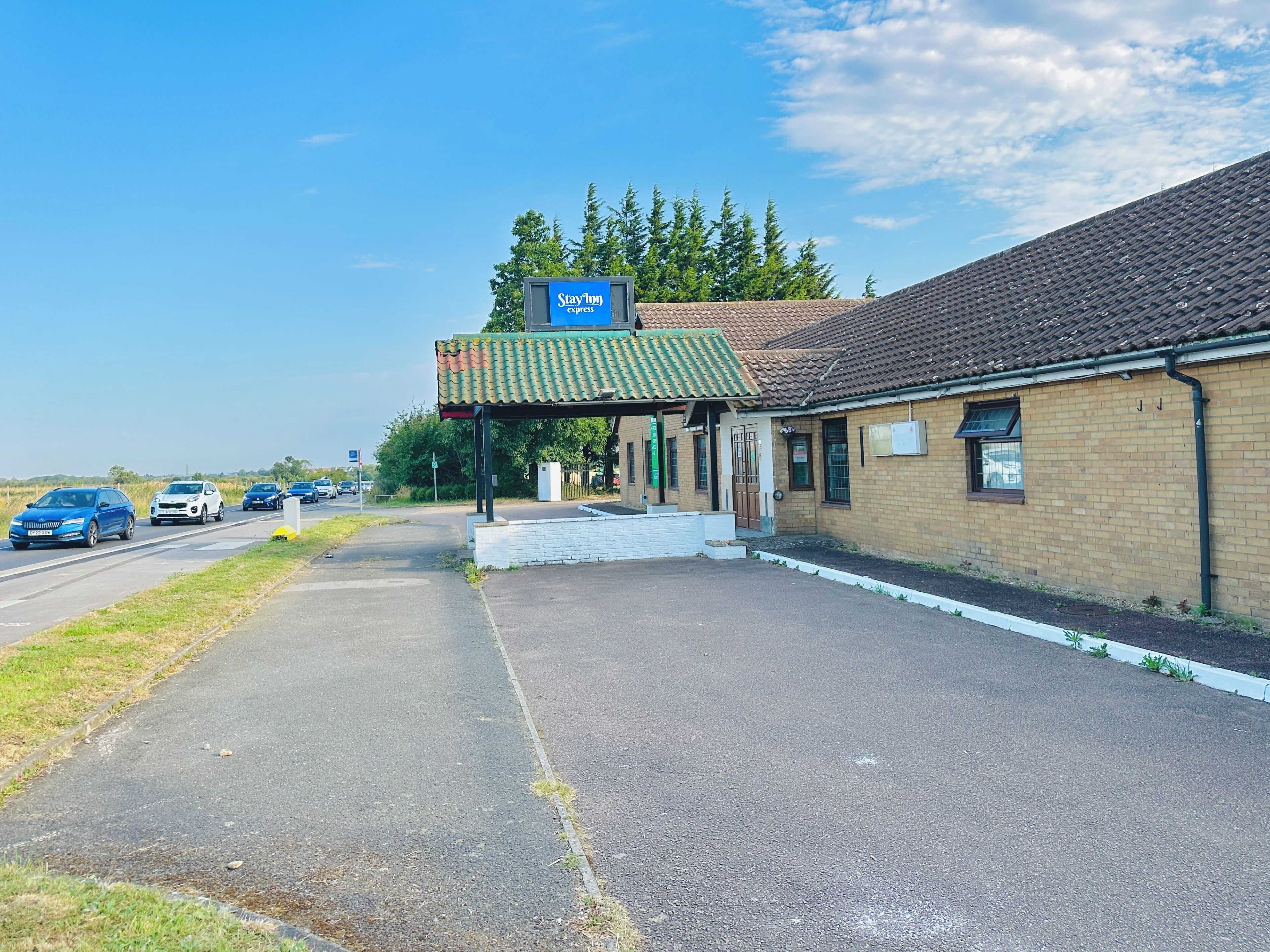 Facciata della struttura