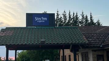 Fachada de la propiedad