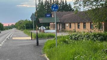 Fachada de la propiedad