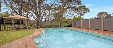 Seasonal outdoor pool