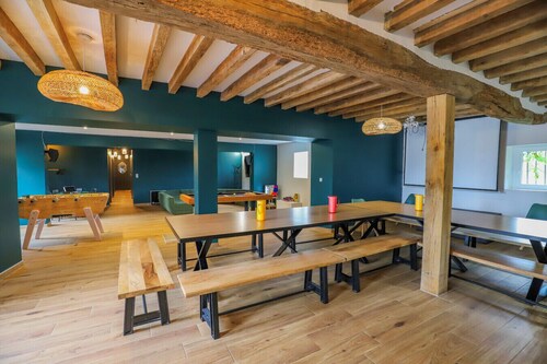 So Villa Ragonniere - Piscine Intérieure - Foot - 2h Paris - 30 p