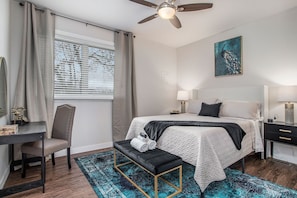 2 habitaciones, escritorio, tabla de planchar con plancha y wifi gratis
