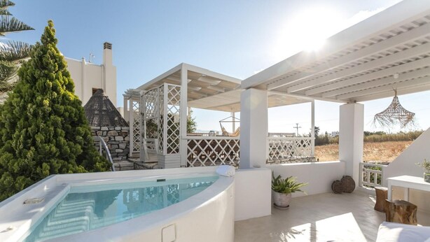Unclassified image, 1 of 1, button - Aeolos Luxury Villas Suites Grand Deluxe Suite With Outdoor Jacuzzi (Naxos)