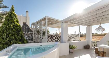 Aeolos Luxury Villas Suites Grand Deluxe Suite With Outdoor Jacuzzi