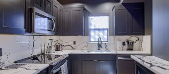 Elegant  Black  Modern  Getaway