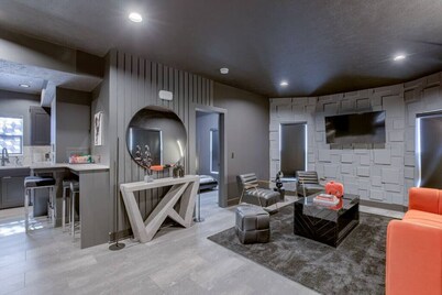 Elegant  Black  Modern  Getaway