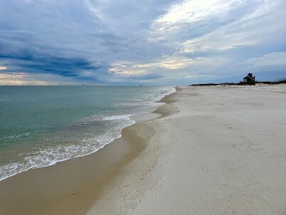 Enjoy stunning gulf views and uncrowded beaches
