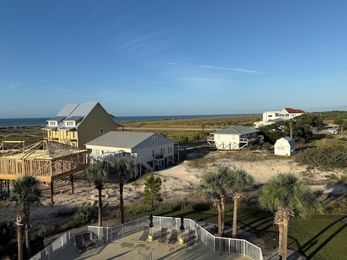 Enjoy stunning gulf views and uncrowded beaches