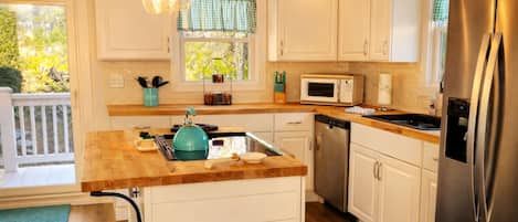 KĂŒhlschrank, Mikrowelle, Ofen, Herdplatte