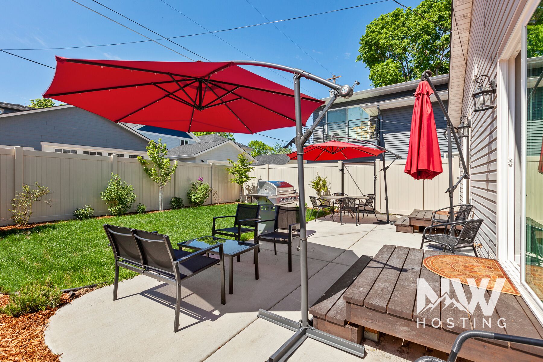 Udendørs spisemuligheder