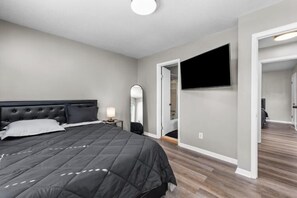 4 habitaciones, tabla de planchar con plancha y wifi gratis 