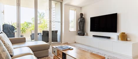 Smart TV, video games, books, stereo