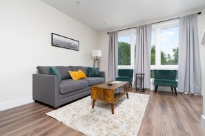 Smart TV - BRAND NEW downtown rooftop condo with water views (Traverse City)