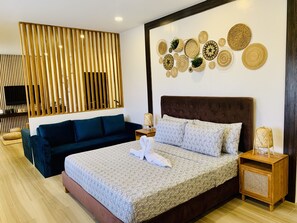 Honeymoon Studio Suite, Non Smoking, Garden View | Minibar, individually decorated, individually furnished, desk - 3 Peaks Resort & Boutique Hotel (Lipa)