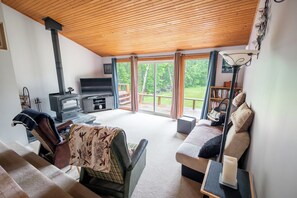 Smart TV, fireplace, DVD player, stereo - Lakeview cabin, 3 min walk to the beach! (Grand Marais)