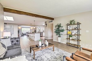 TV, fireplace, video games, foosball - 7 Mi to Downtown Phoenix: Home w/ Pool & Foosball! (Phoenix)
