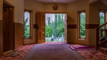 Interior entrance