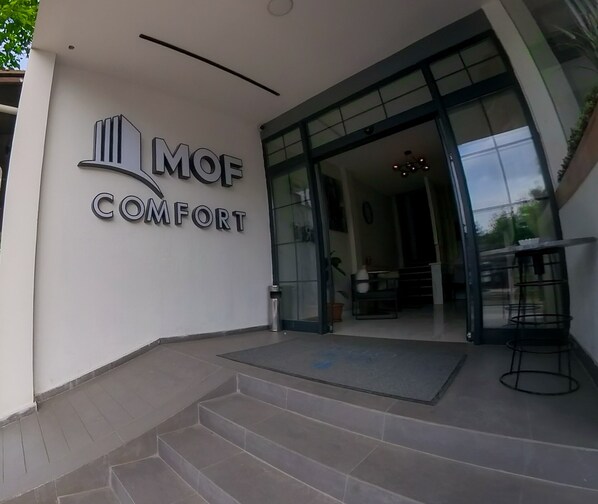 Fachada del alojamiento