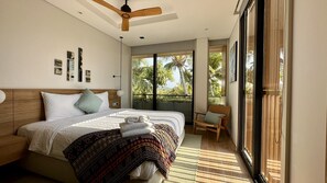 시그니처 빌라, 침실 3개, 전용 수영장, 해변 | 3 개의 침실, 객실 내 금고, 각각 다른 스타일의 인테리어, 각각 다르게 가구 비치