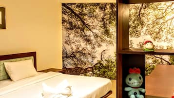 Caja de seguridad en la habitaciĂłn, wifi gratis y ropa de cama