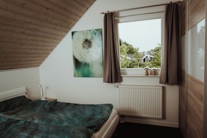 2 slaapkamers, een strijkplank/strijkijzer, gratis wifi