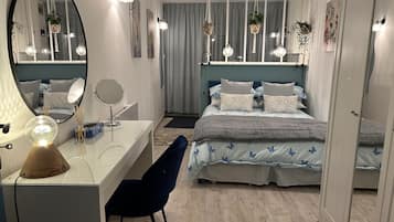 1 bedroom, iron/ironing board, free WiFi, bed sheets