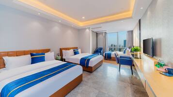 Executive-huone, useita sänkyjä | Näkymä huoneesta