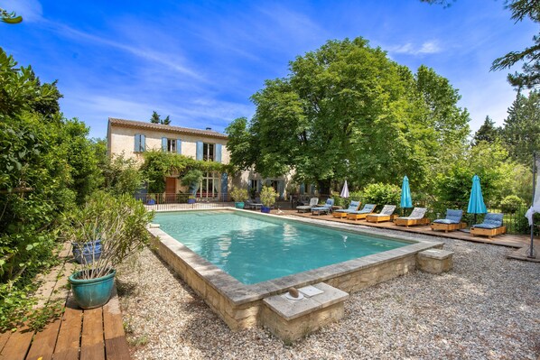 Outdoor pool - Mas provençal 14 people 5 minutes from l'Isle-sur-la sorgues (Le Thor)