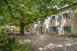 Terrace/patio - Mas provençal 14 people 5 minutes from l'Isle-sur-la sorgues (Le Thor)