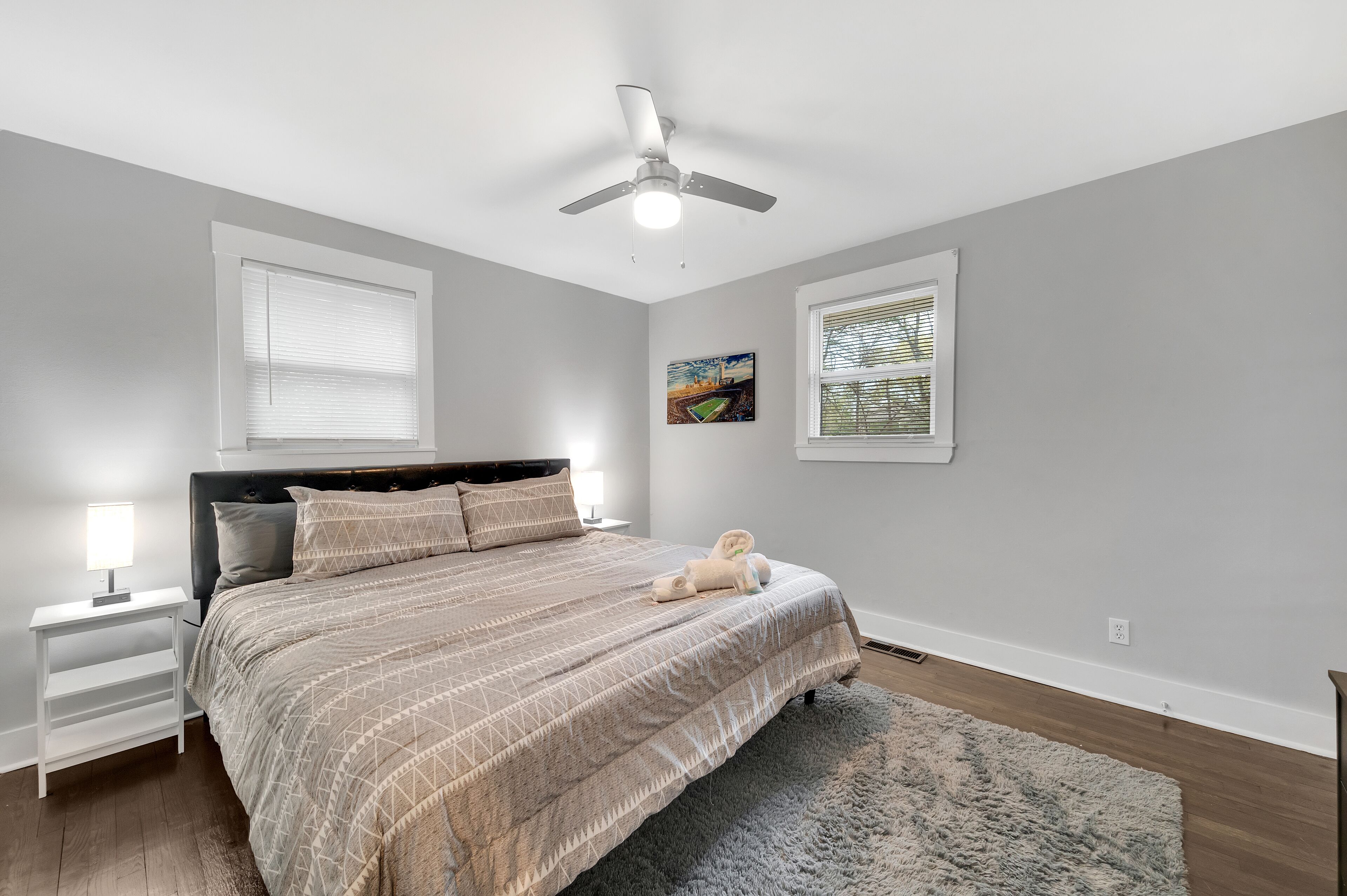 3 bedrooms, iron/ironing board, free WiFi, bed sheets