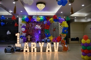 Birthday party area - Hotel the Archer (Gurugram)