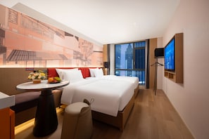Premium bedding, down comforters, Select Comfort beds, desk - From.K Hotel Guangzhou (Guangzhou)