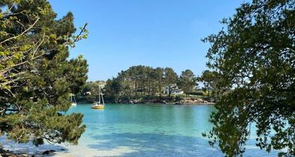 -AVEL DRO- Belle maison familiale vue mer corniche