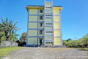 Fassade der Unterkunft