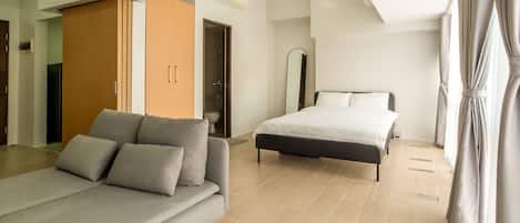 1 Schlafzimmer, WLAN, Bettwäsche