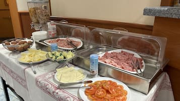 Daily buffet breakfast (EUR 10 per person)