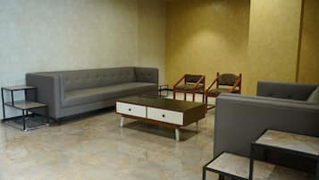 Sala de estar en el lobby