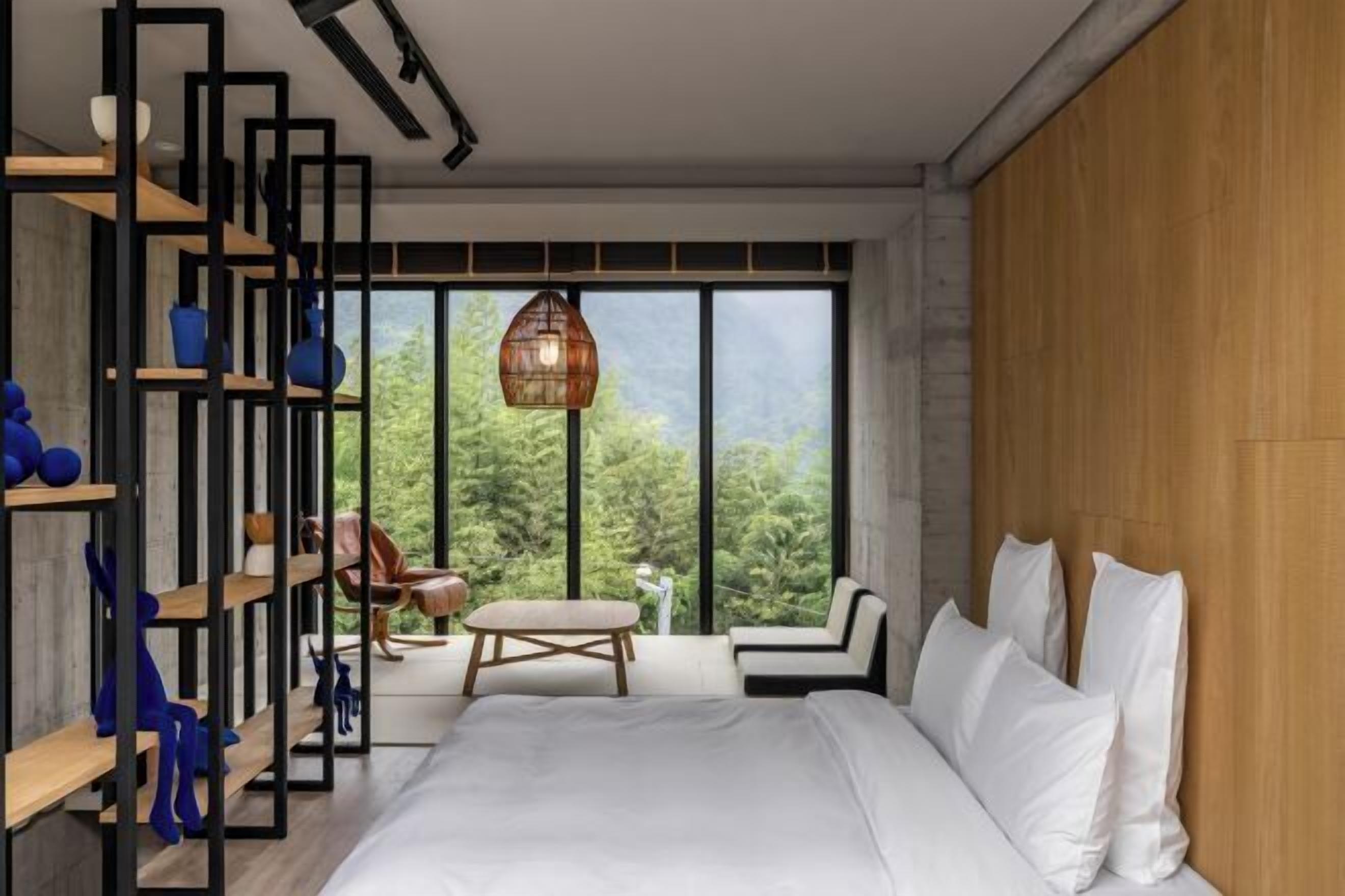 Premium bedding, down duvets, memory-foam beds, free minibar items