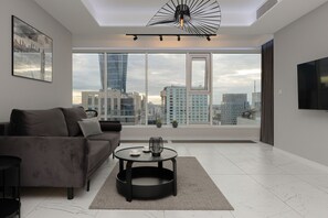 Living room - Lux Apartment Business Warsaw by Renters (Warsaw)